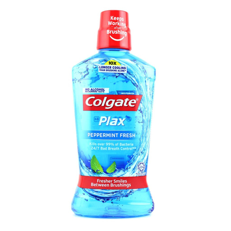 Colgate Plax Pepper Mint Mouthwash - Image 3
