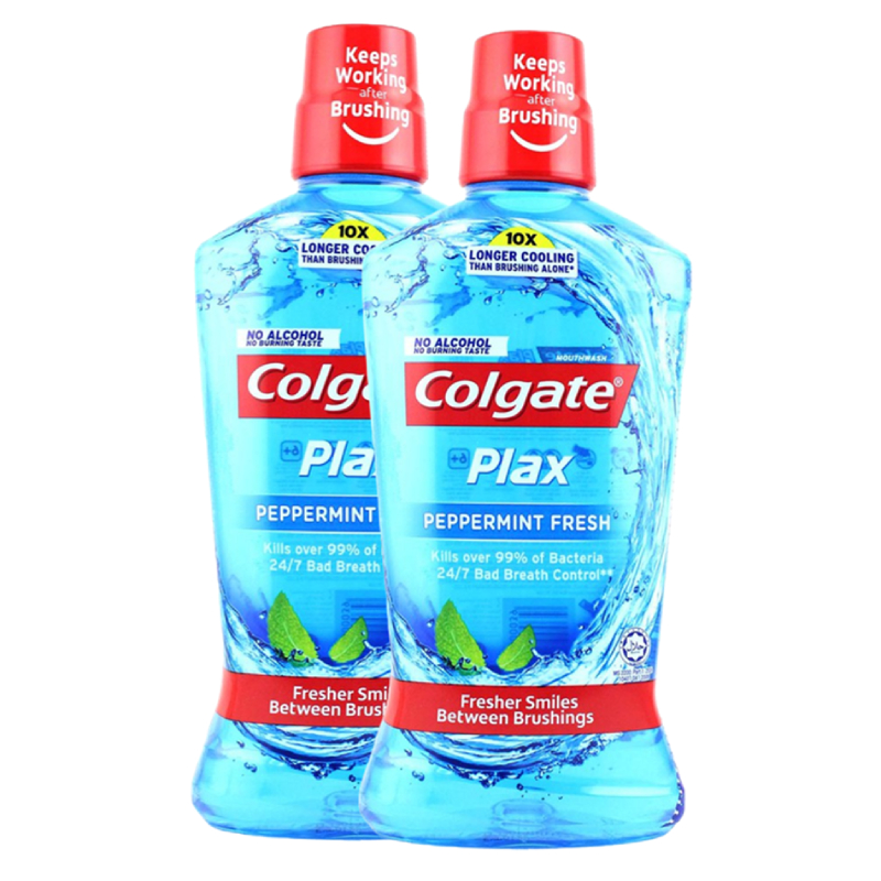 Colgate Plax Pepper Mint Mouthwash - Image 4